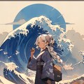 オマージュ葛飾北斎「Great Wave」 6枚目