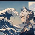 オマージュ葛飾北斎「Great Wave」 3枚目