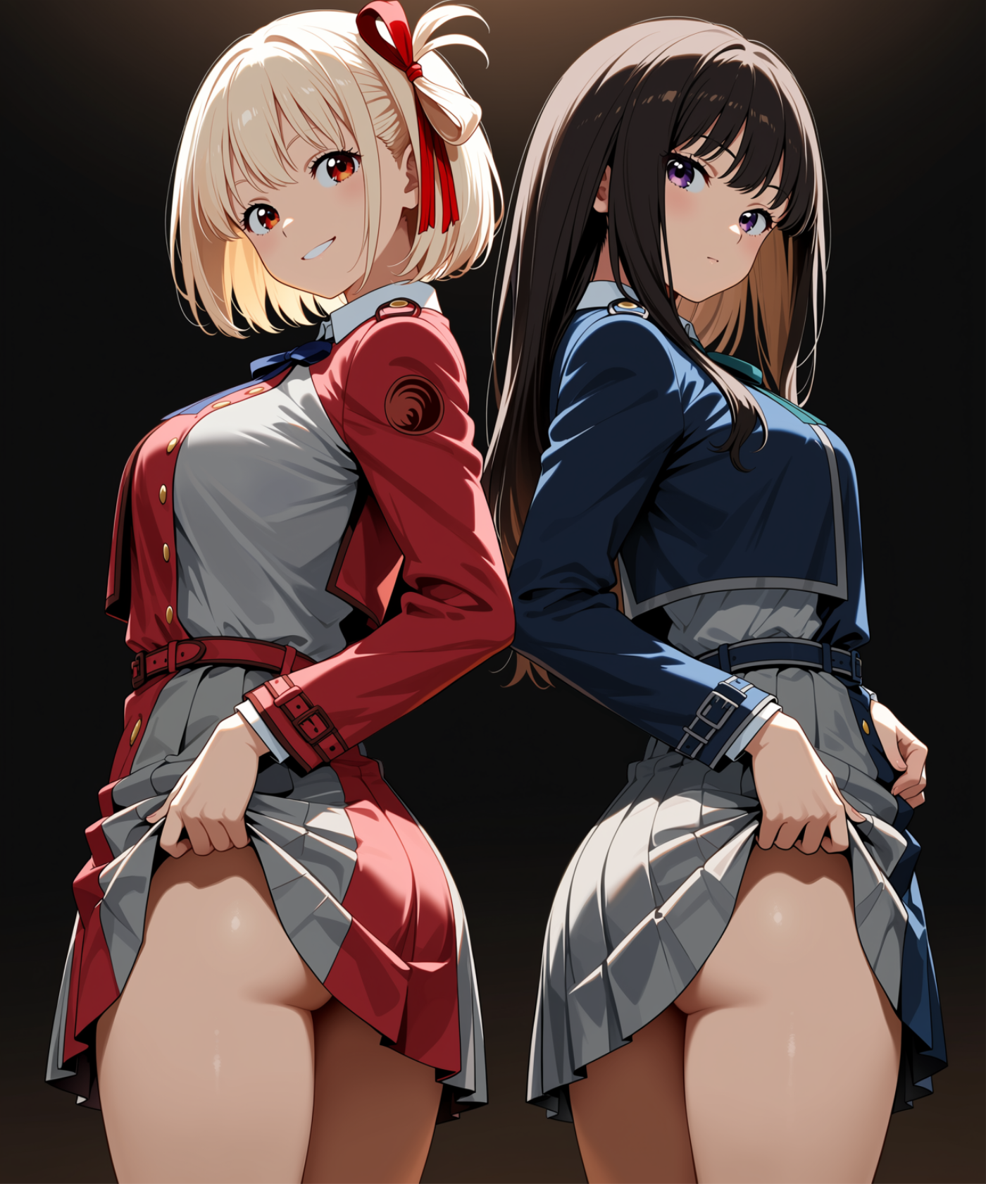 リコリスの２人