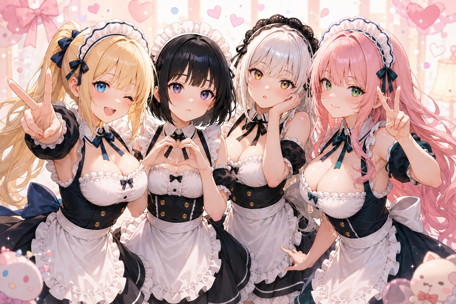 kawaiiメイドさん達♡