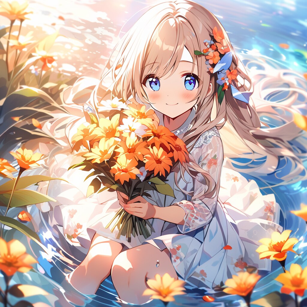 水遊び | の人気AIイラスト・グラビア