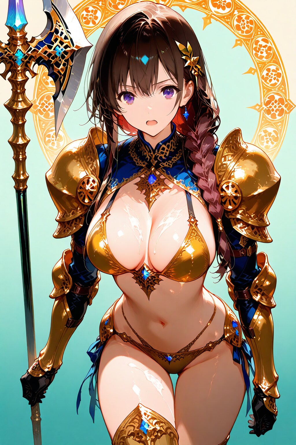 金のハルバード