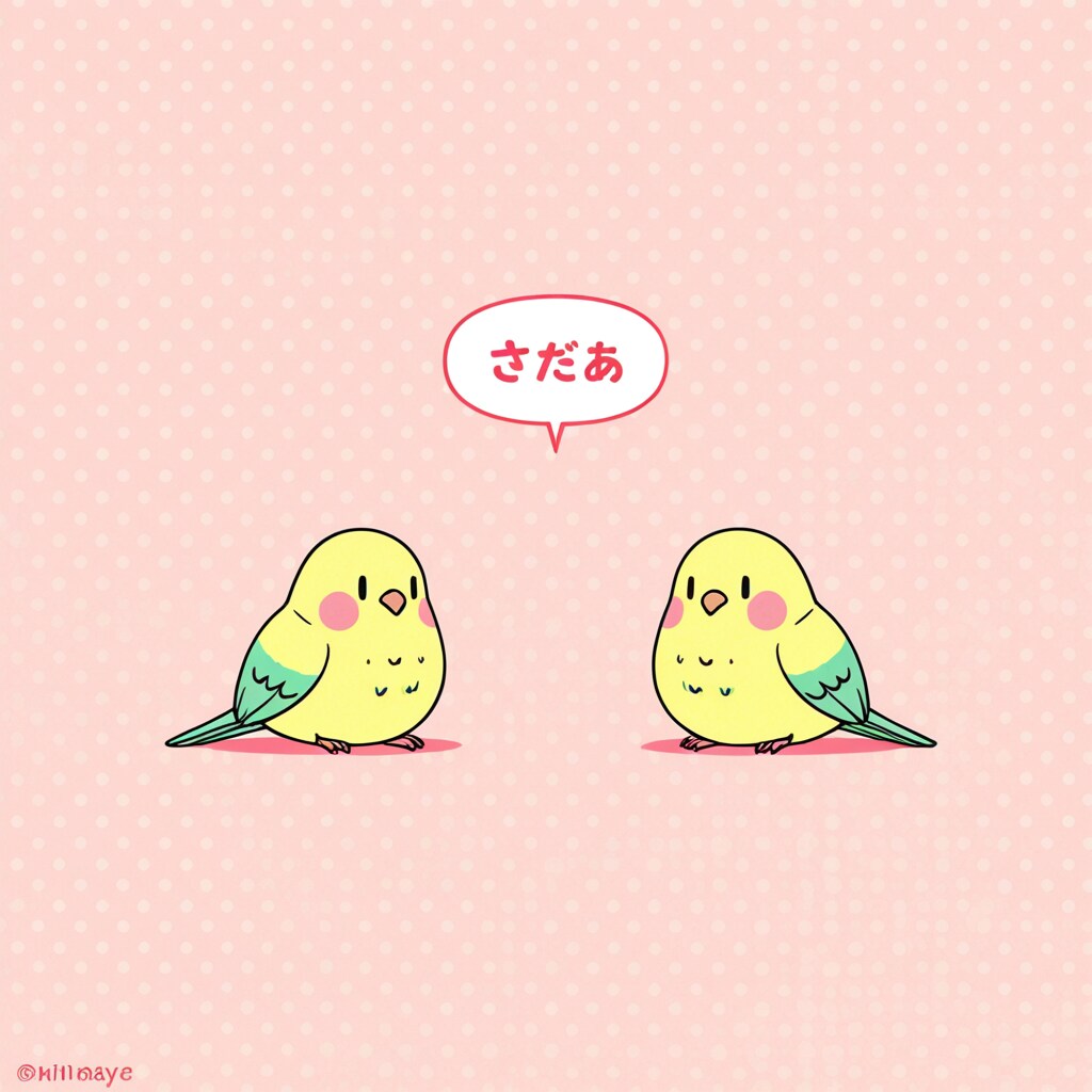 気まぐれインコ