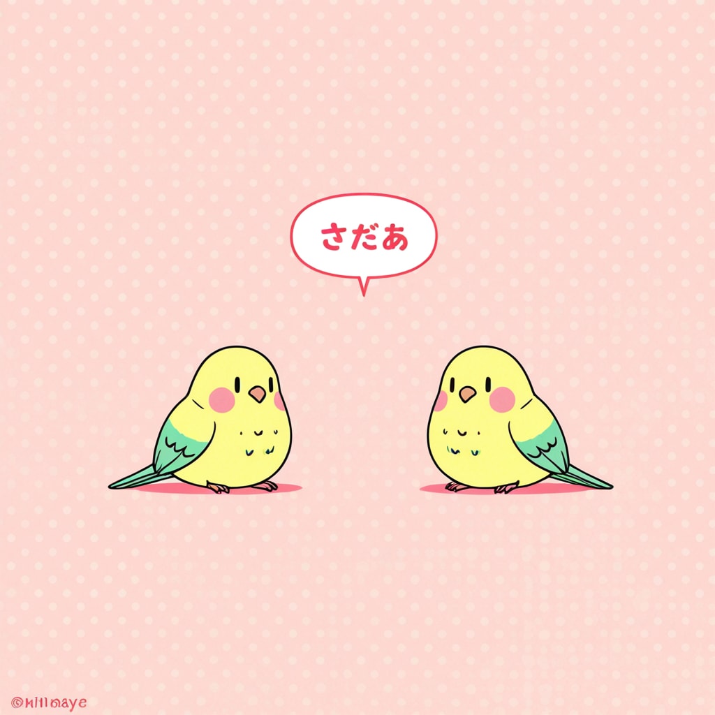 気まぐれインコ