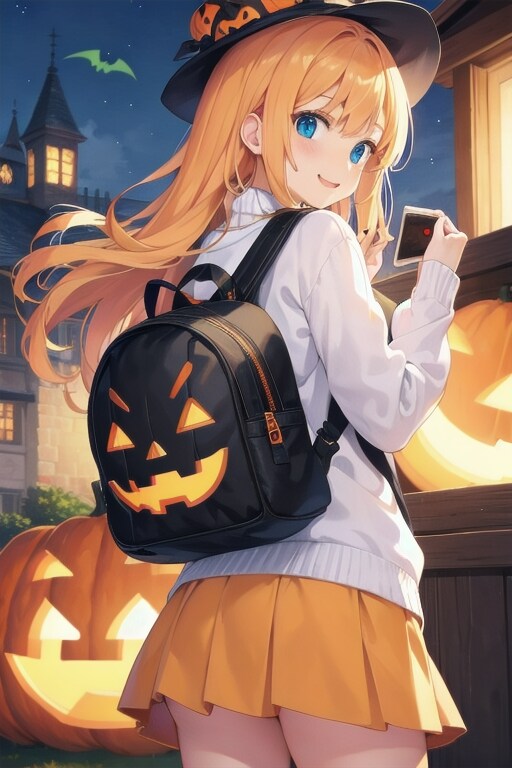 かぼちゃのバッグ