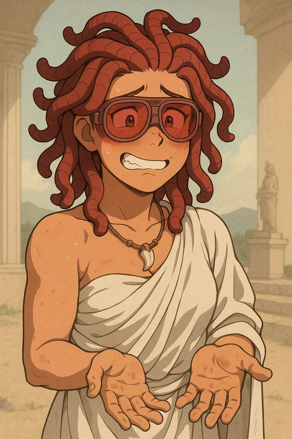 ギリシャのお嬢さん。