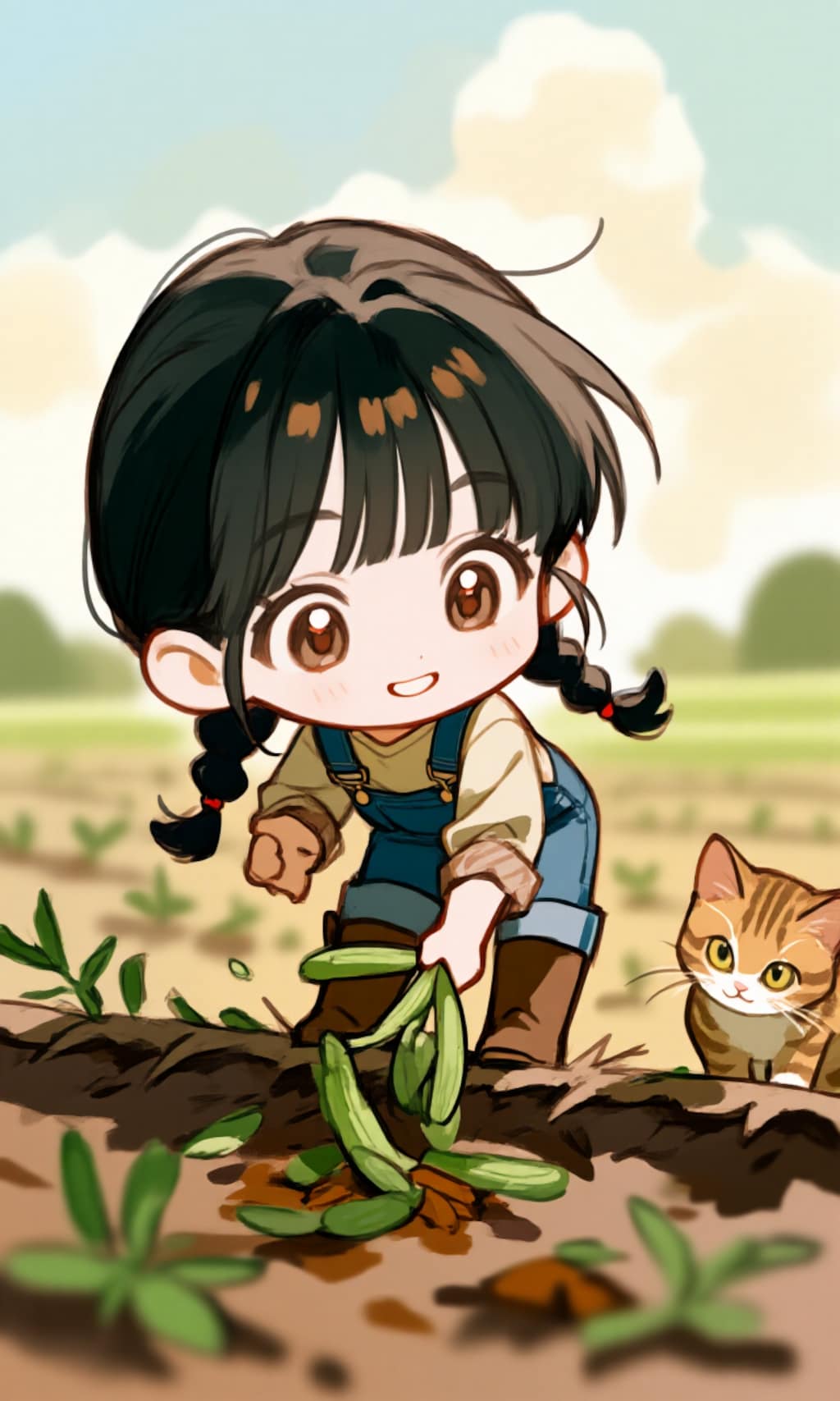 晴れたからお手伝い