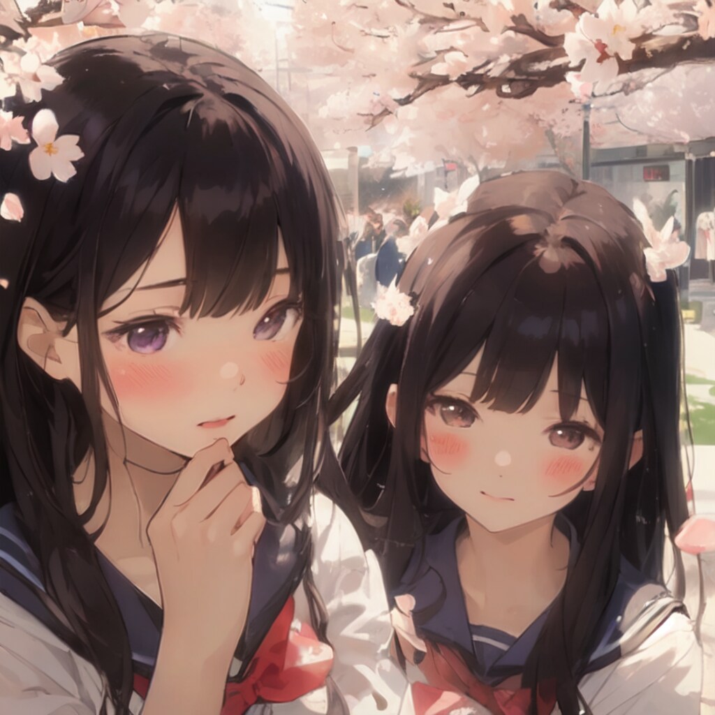 先輩と一緒の新学期