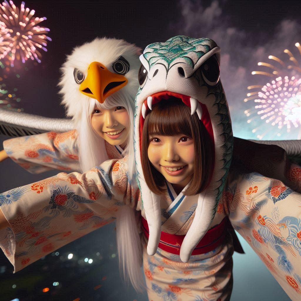 打ち上げ花火、下から見るか？上から見るか？