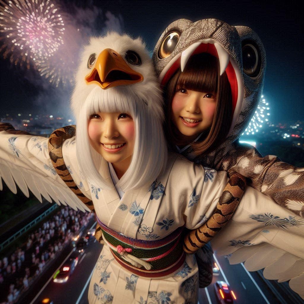 打ち上げ花火、下から見るか？上から見るか？