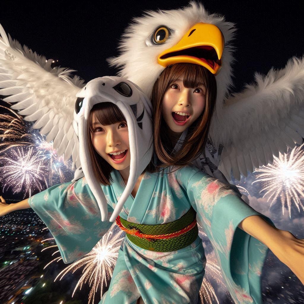 打ち上げ花火、下から見るか？上から見るか？