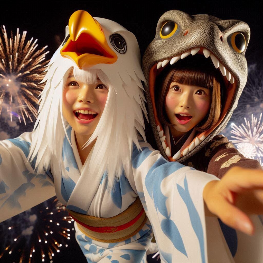 打ち上げ花火、下から見るか？上から見るか？