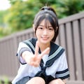 しゃがみパンチラ 4枚目