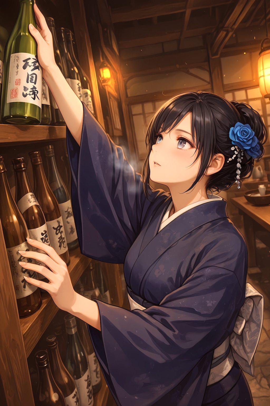 若女将の裏の顔💙