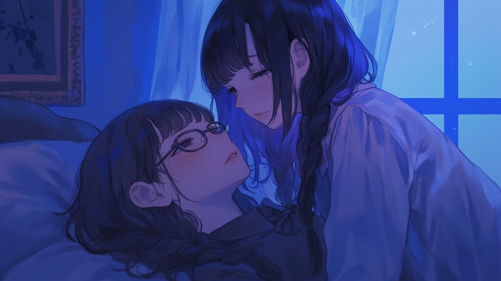 寄宿舎の夜に咲く百合