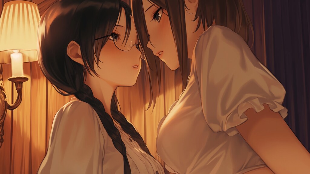 寄宿舎の夜に咲く百合