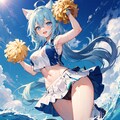 涼しげなチアねこさん2 7枚目