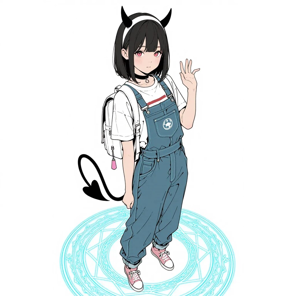 悪魔っ娘、人間の国に行く