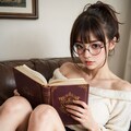 読書中03 4枚目