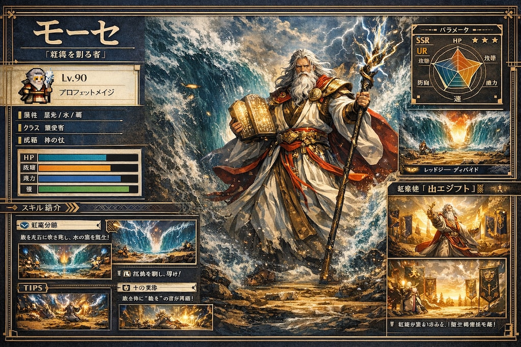 完全攻略モーセ「紅海を割る者」