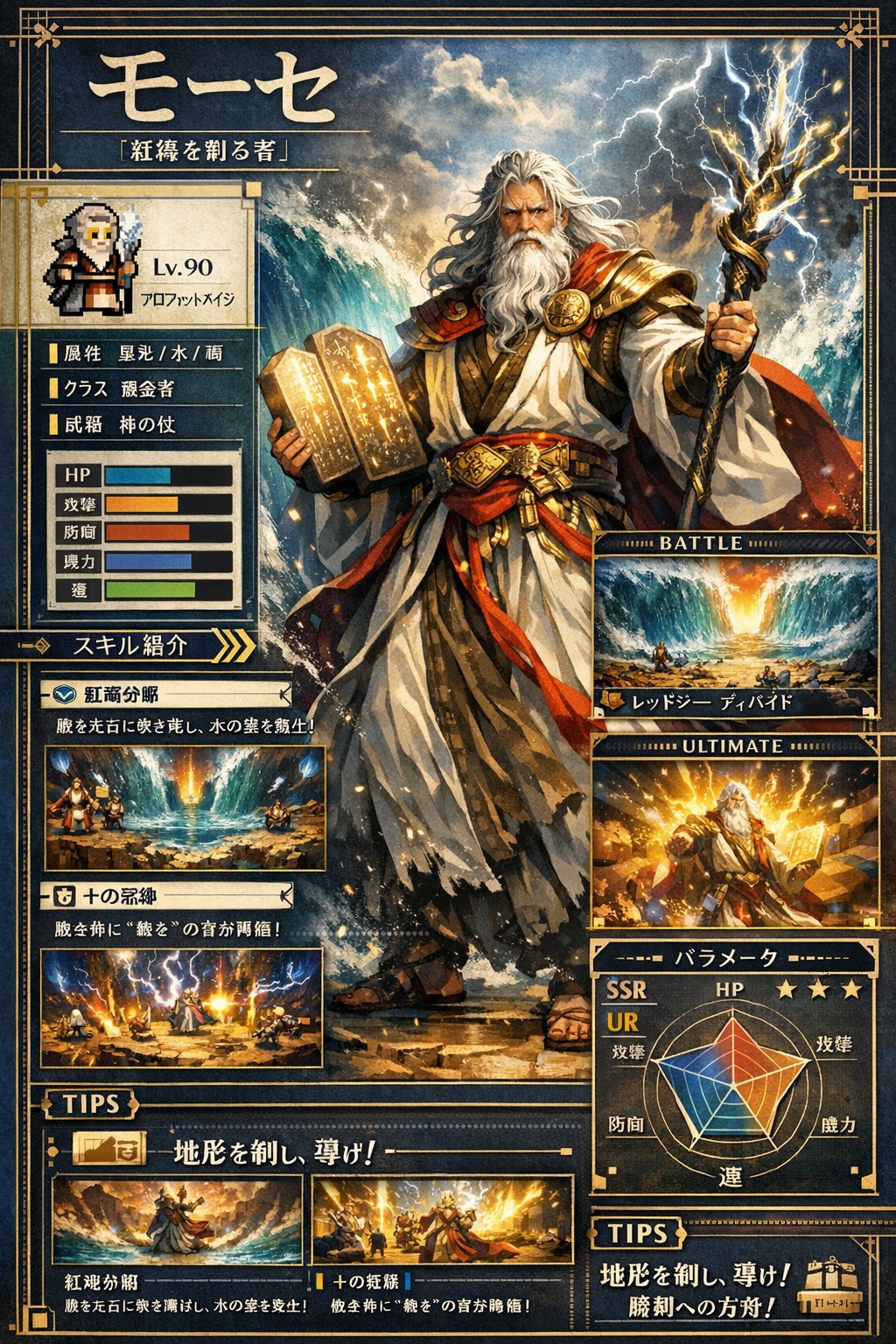完全攻略モーセ「紅海を割る者」