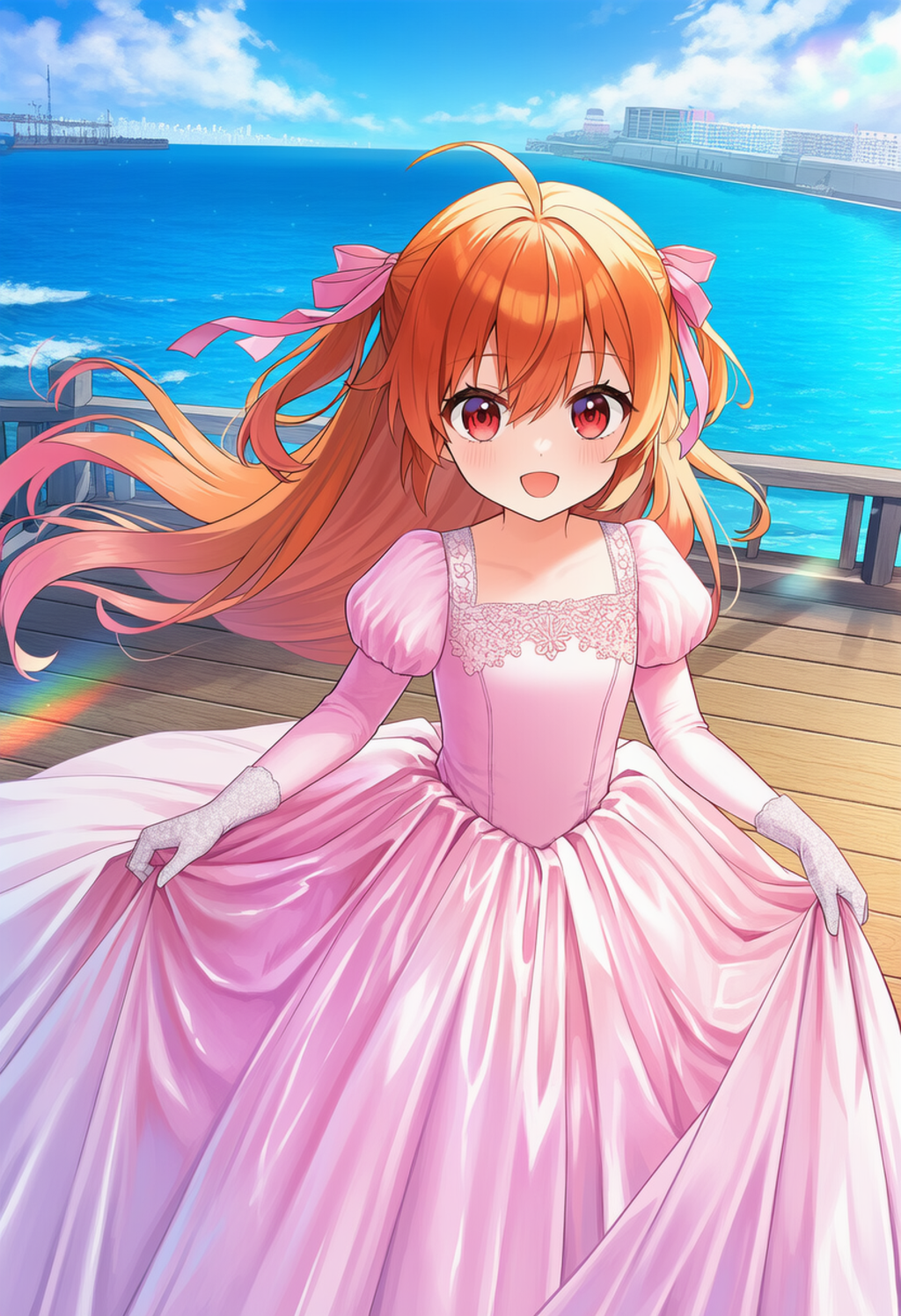 ららちゃん　憧れのお姫様ドレス