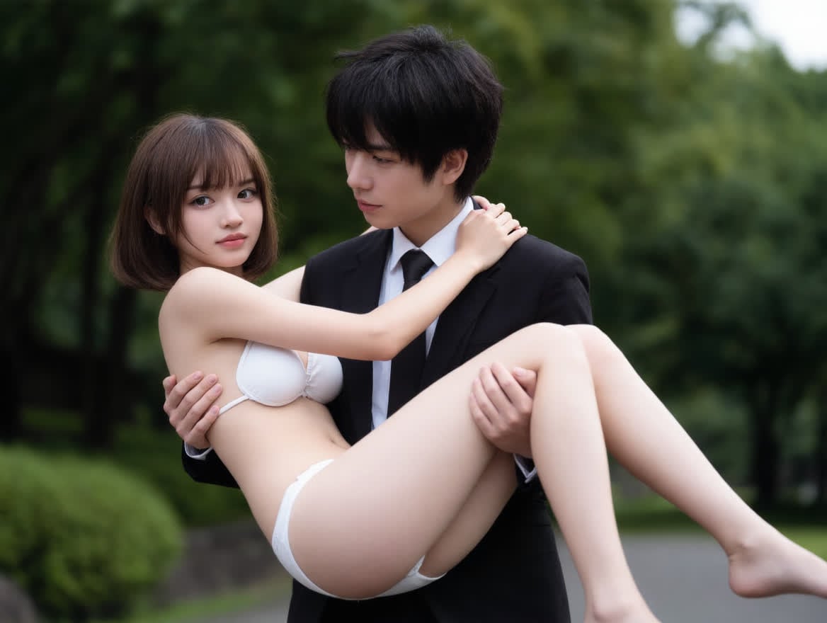 少女と青年