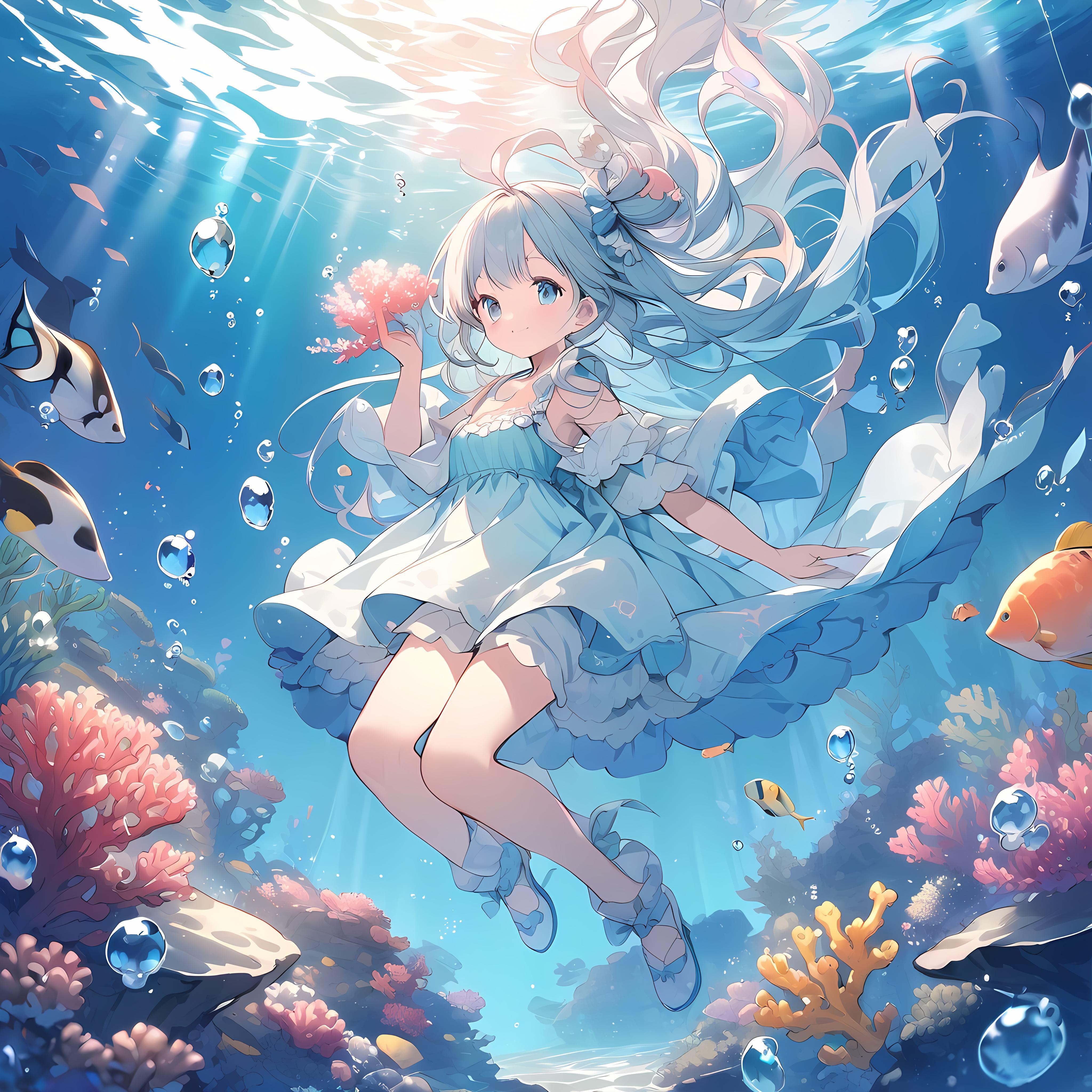 ゆらゆらと。