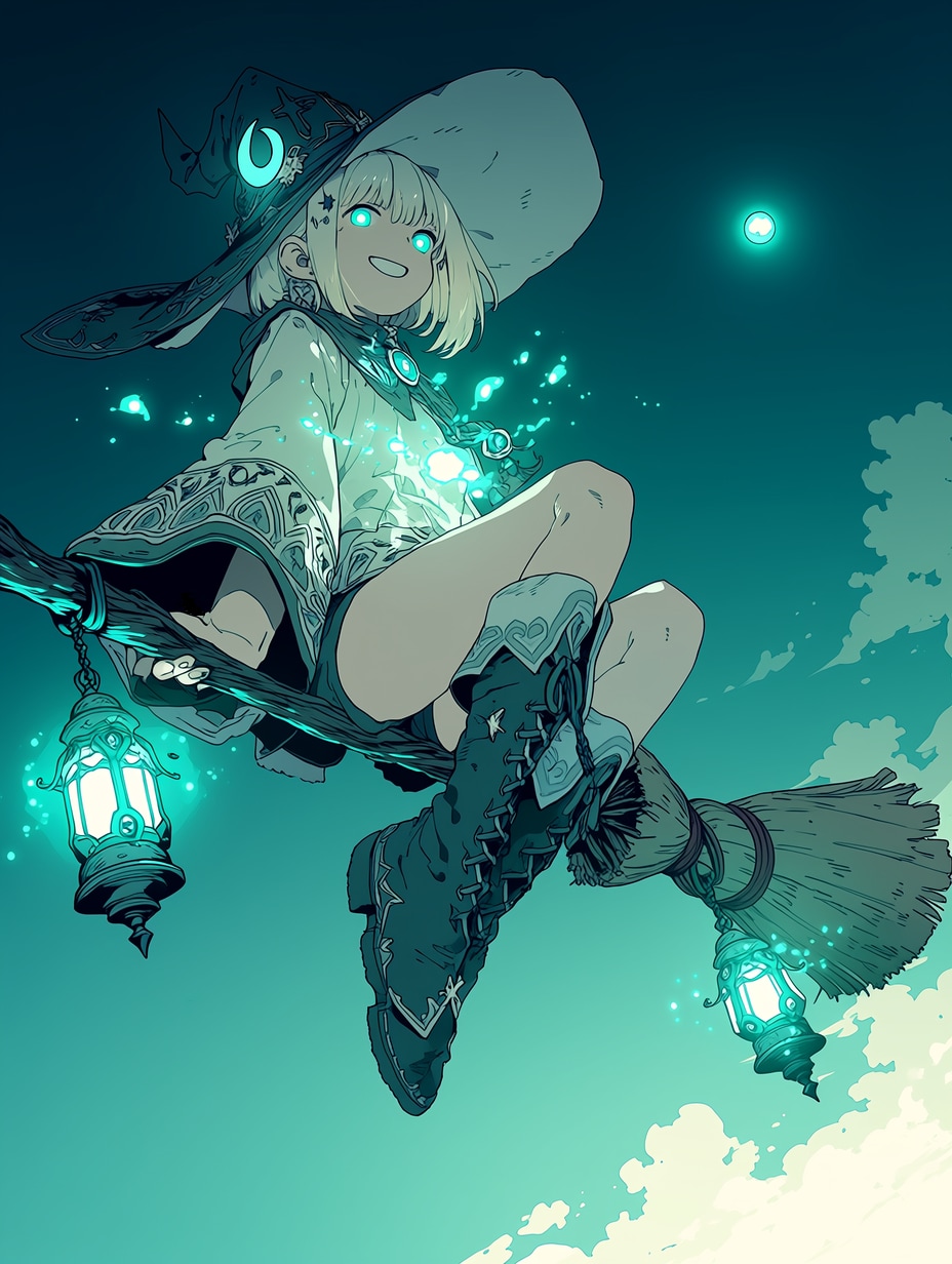 ほうきで！ | の人気AIイラスト・グラビア