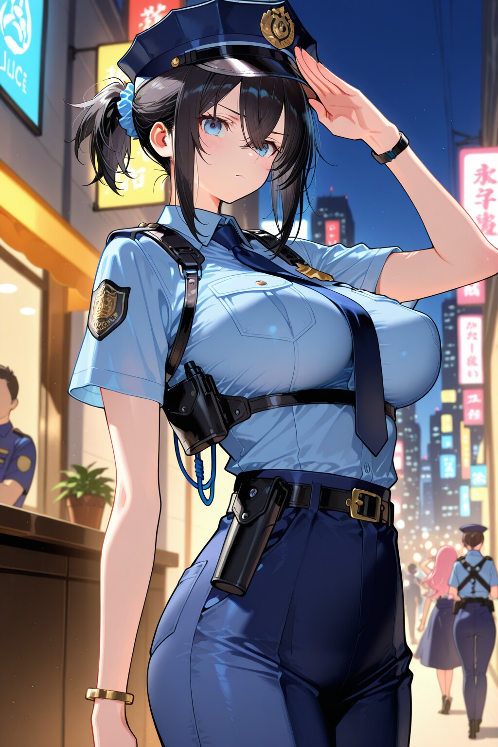夜間パトロール