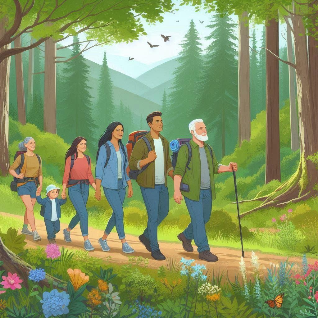 新鮮な■イキング03[ハイキング](Dalle)