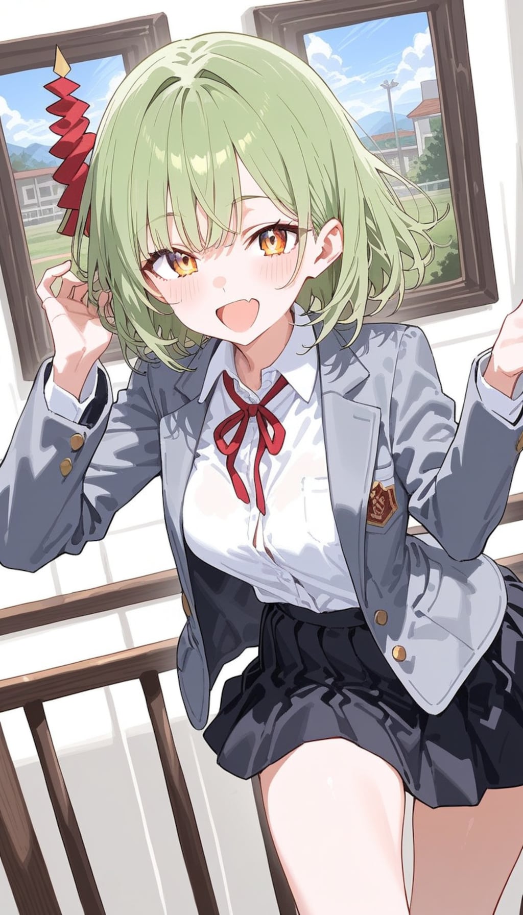 緑髪ちゃんの娘(DAYSの姿)