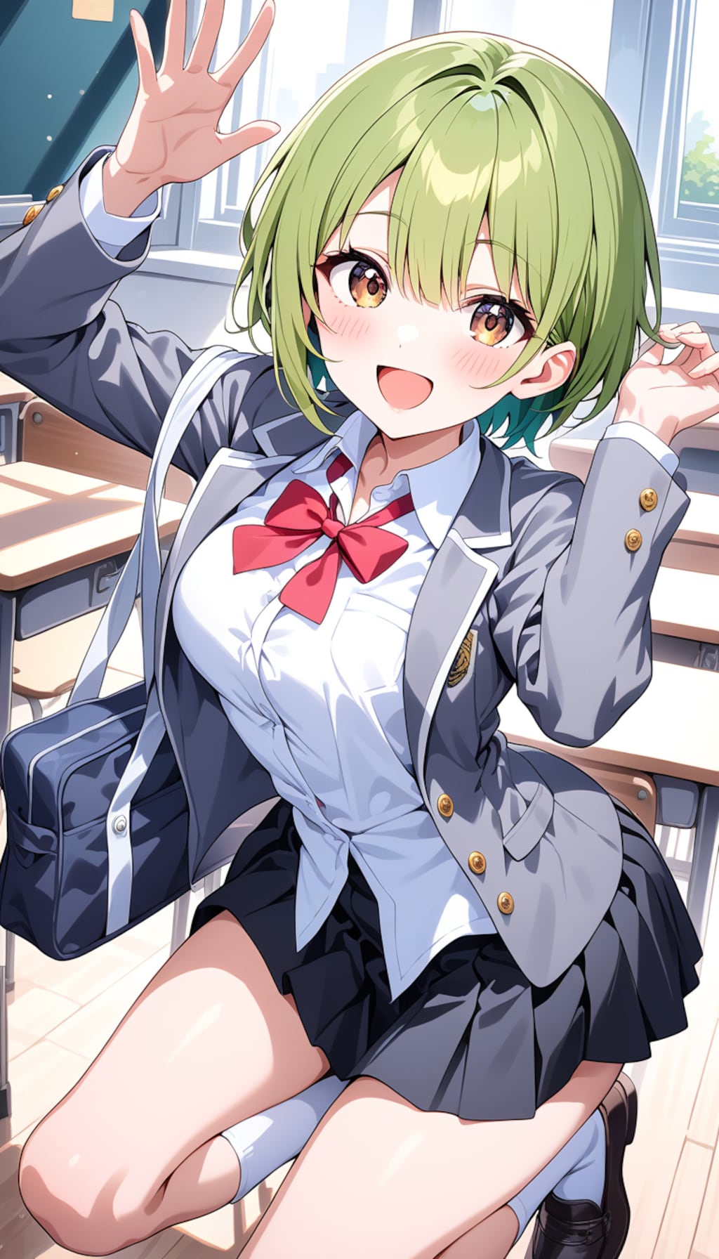 緑髪ちゃんの娘(DAYSの姿)