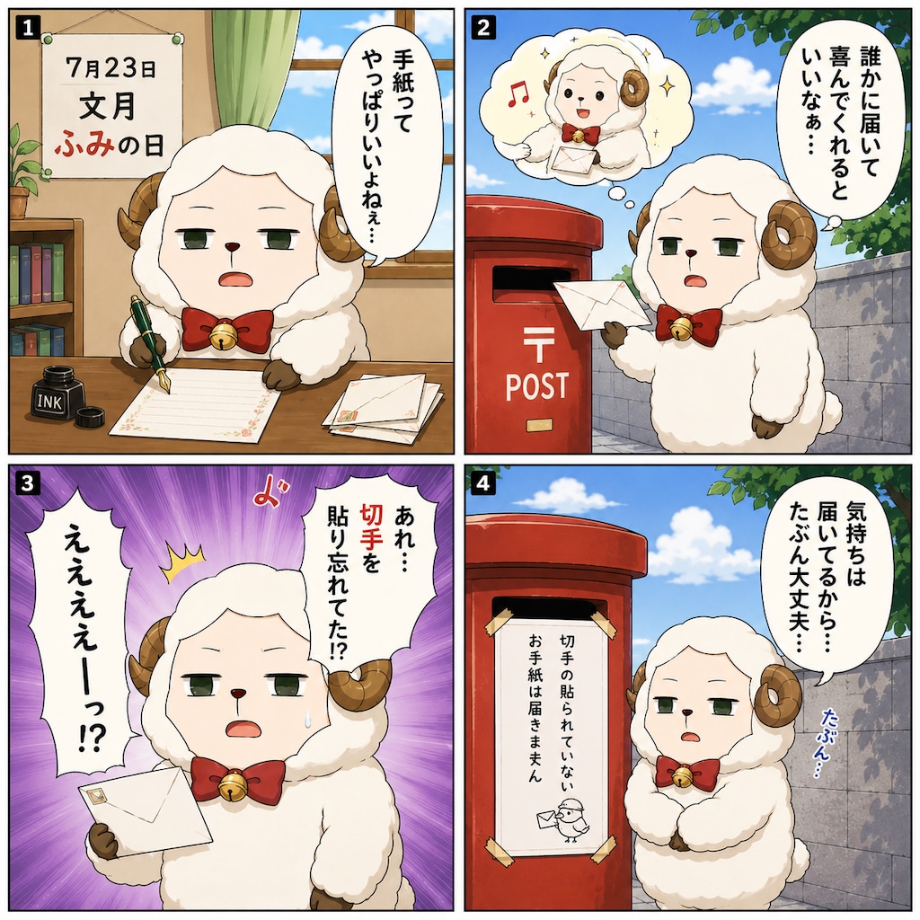 7/23 今日のヒツジ