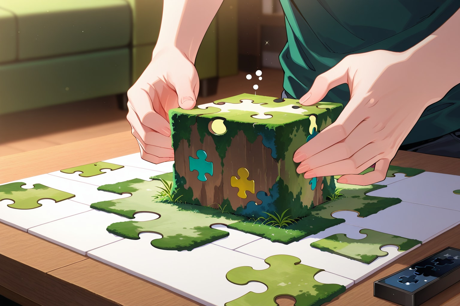 モスグリーン | の人気AIイラスト・グラビア