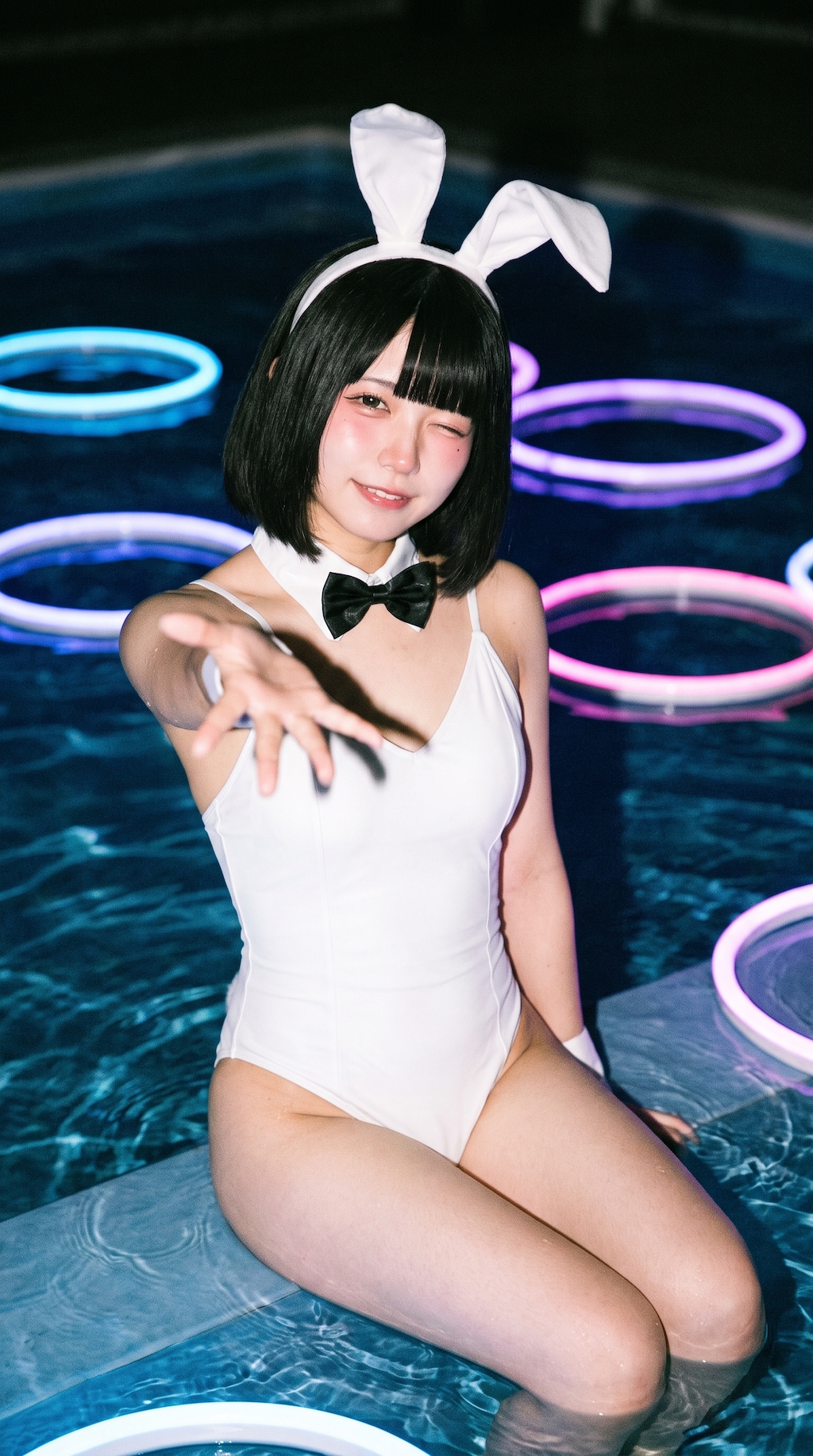 Where the Neon Floats
