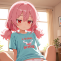 ピンク髪ちゃん  サンプル② 4枚目