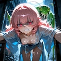 女の子達がカマキリ型のモンスター達に・・・2 6枚目