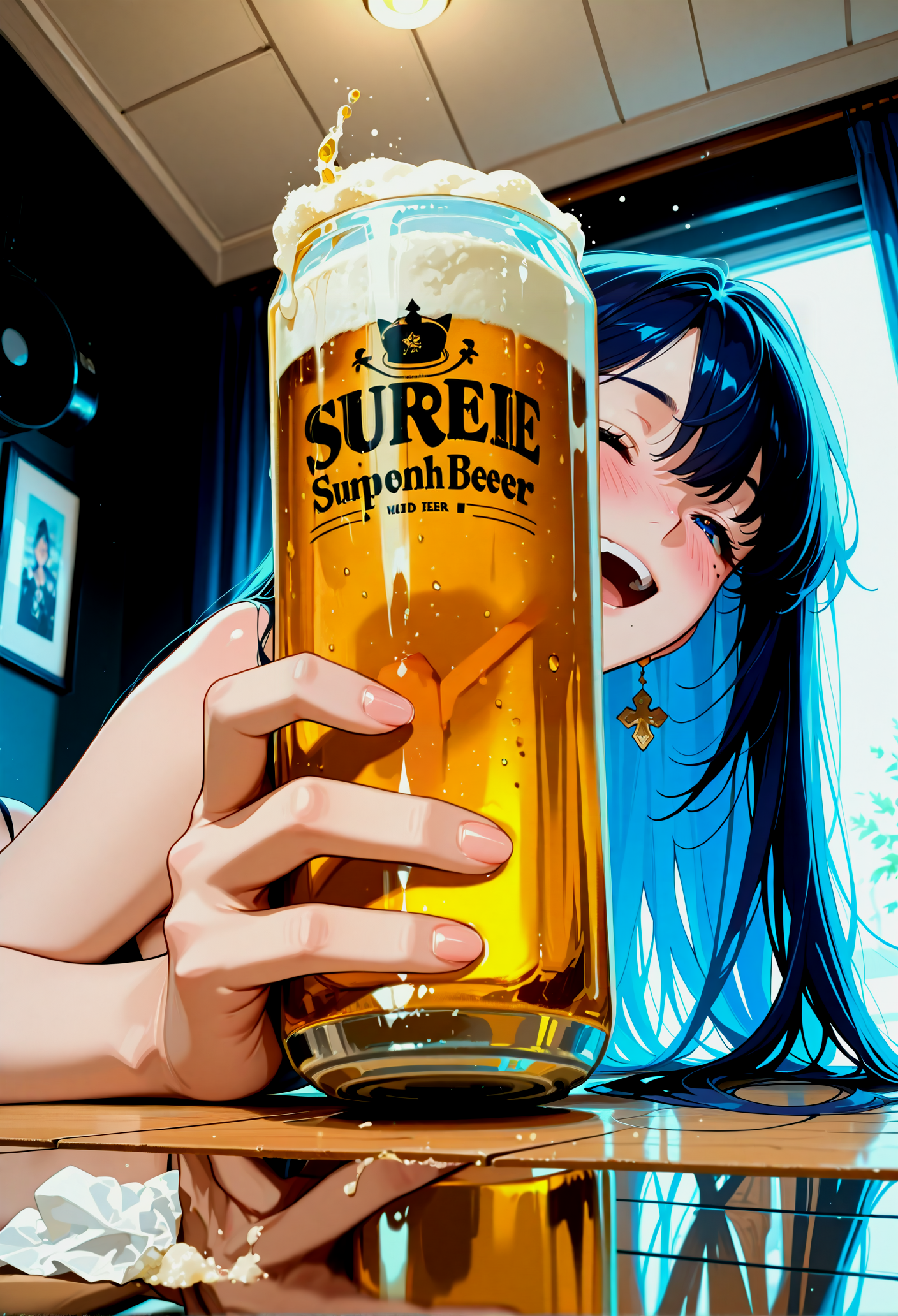 【開幕宣言】今から！この巨大ビールを！全力で流し込みます！！！