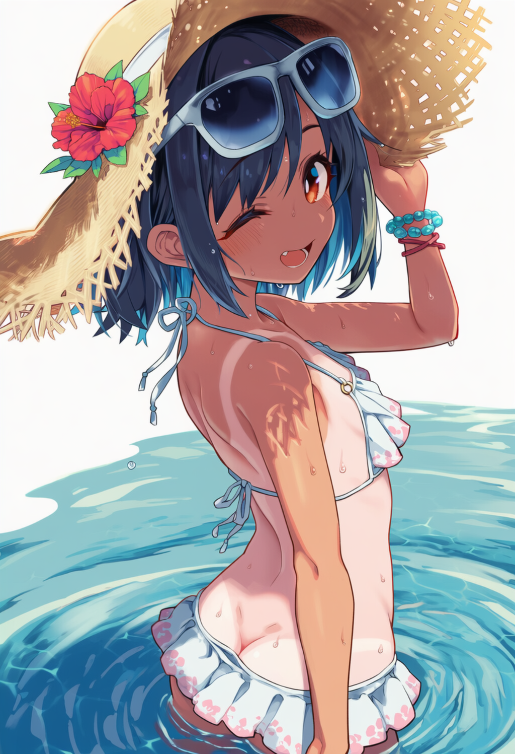 海、そしてビーナスのえくぼ