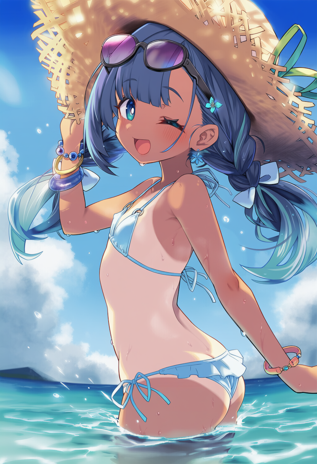 海、そしてビーナスのえくぼ