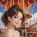 遊園地🎡デートポートコレクション💗三津さんですよー💗三十代巴ちゃんママ 5枚目