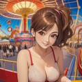 遊園地🎡デートポートコレクション💗三津さんですよー💗三十代巴ちゃんママ 3枚目