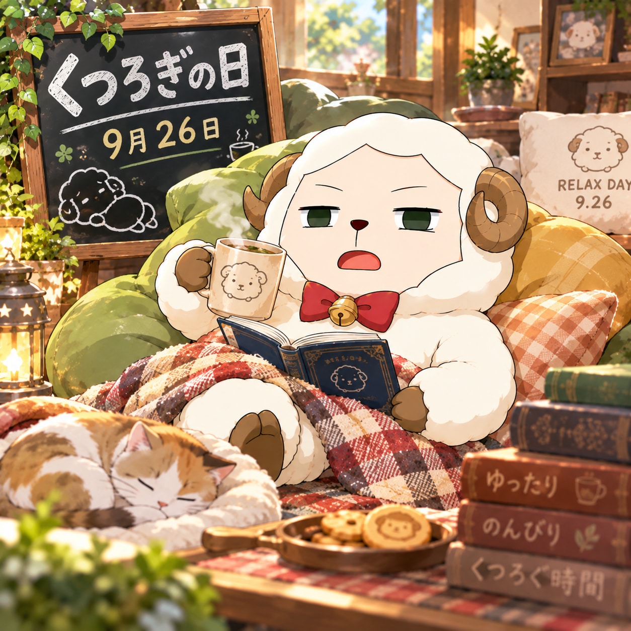 9/26 今日のヒツジ | の人気AIイラスト・グラビア
