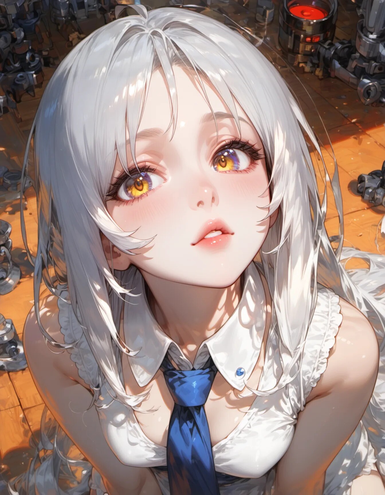 Clockwork Dreams in Amber Eyes | の人気AIイラスト・グラビア
