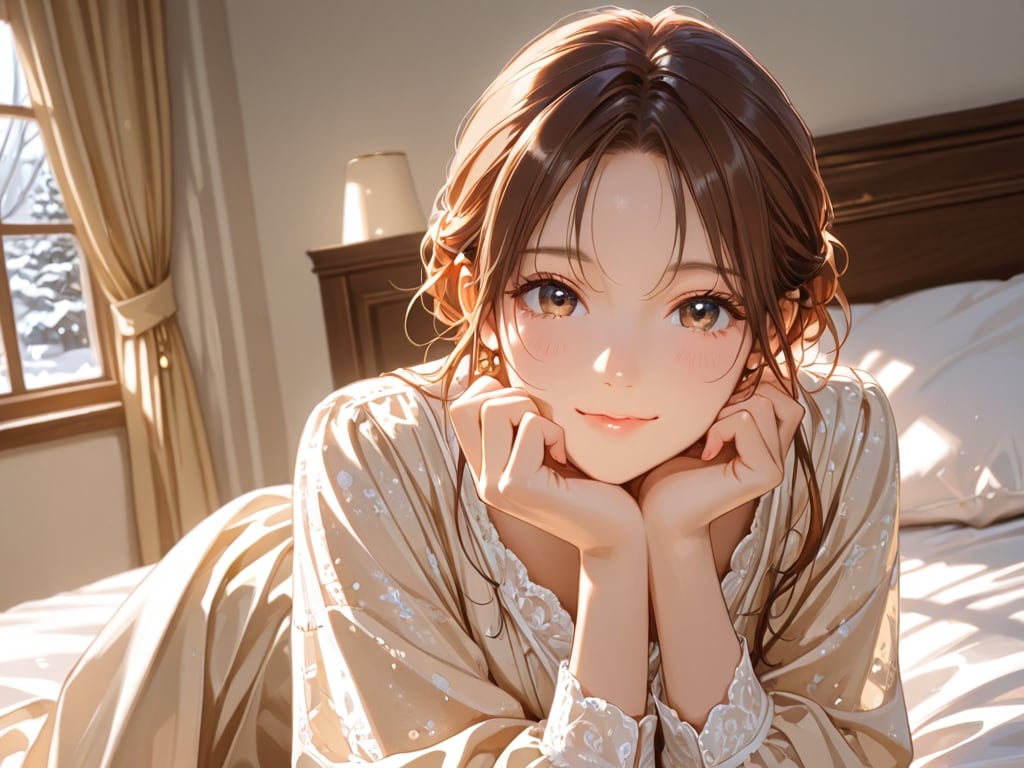 頬杖 | の人気AIイラスト・グラビア