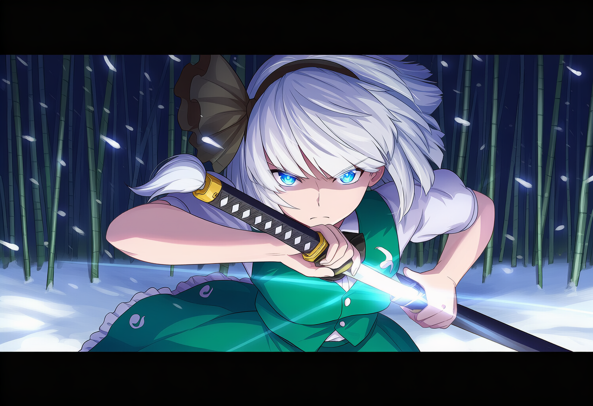 V4,5　東方　魂魄妖夢　抜刀