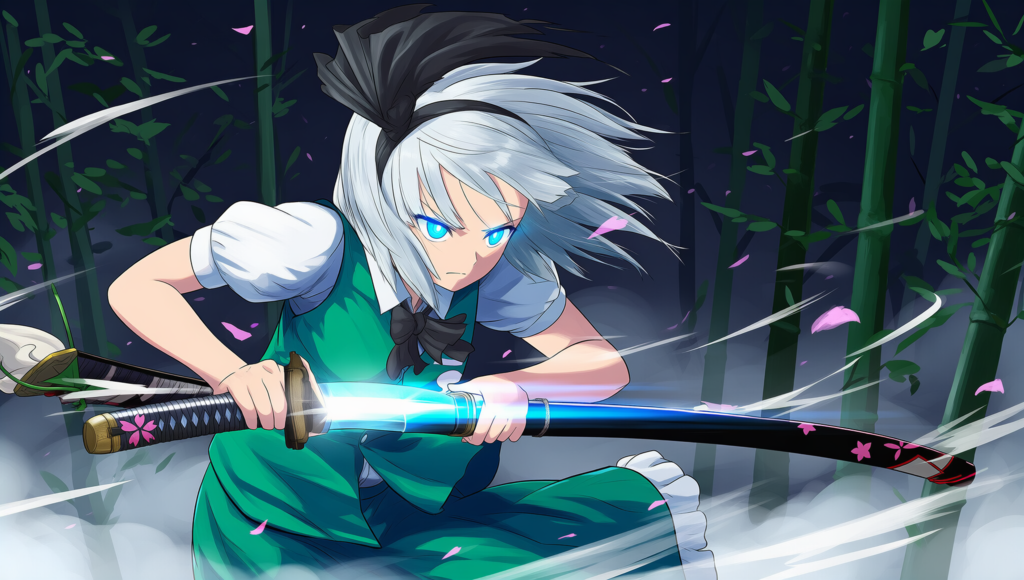 V4,5　東方　魂魄妖夢　抜刀