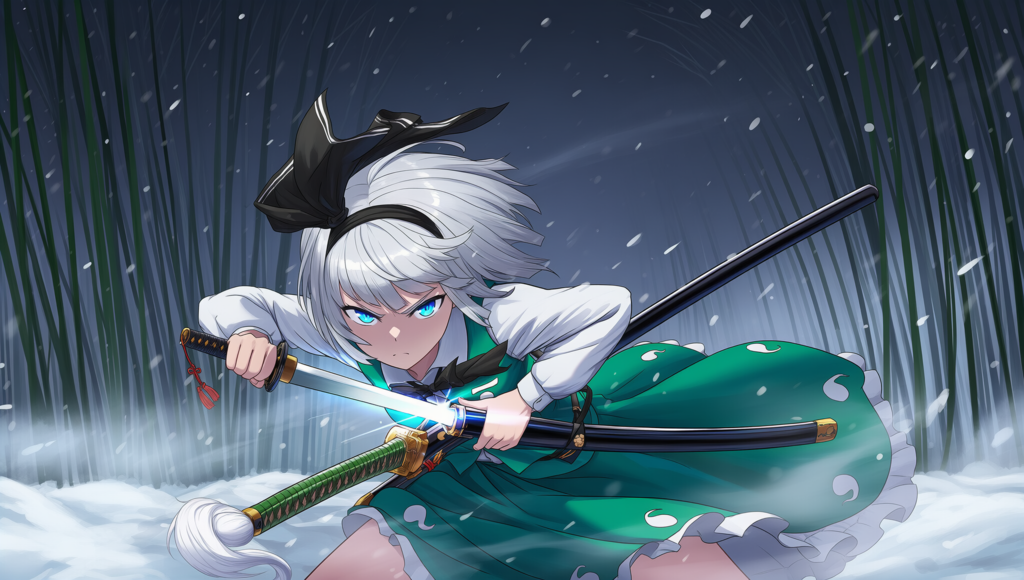 V4,5　東方　魂魄妖夢　抜刀