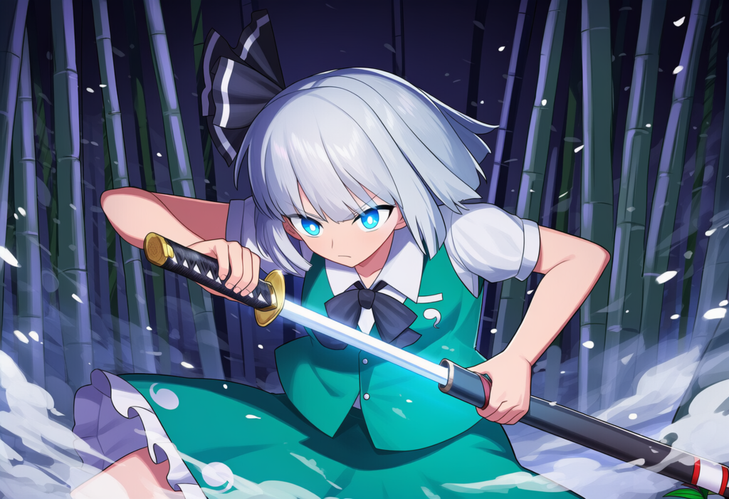 V4,5　東方　魂魄妖夢　抜刀